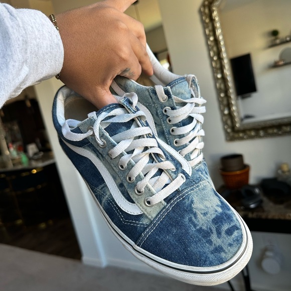 denim low top vans - Picture 3 of 3